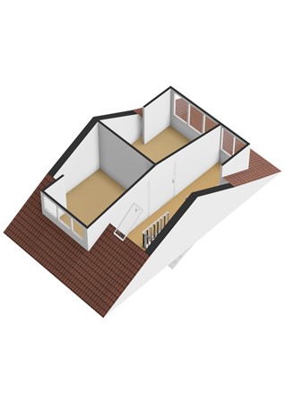 Floorplan - Paardensprongstraat 16, 3554 EK Utrecht